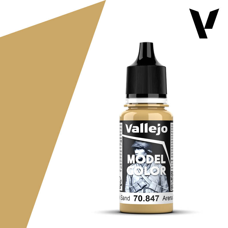 Vallejo Model Color Dark Sand 17ml – 70.847 - Battle Born Hobby