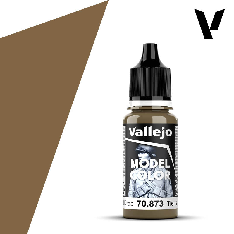 Vallejo Model Color US Field Drab FS30118 17ml Acrylic Paint - Battle Born Hobby