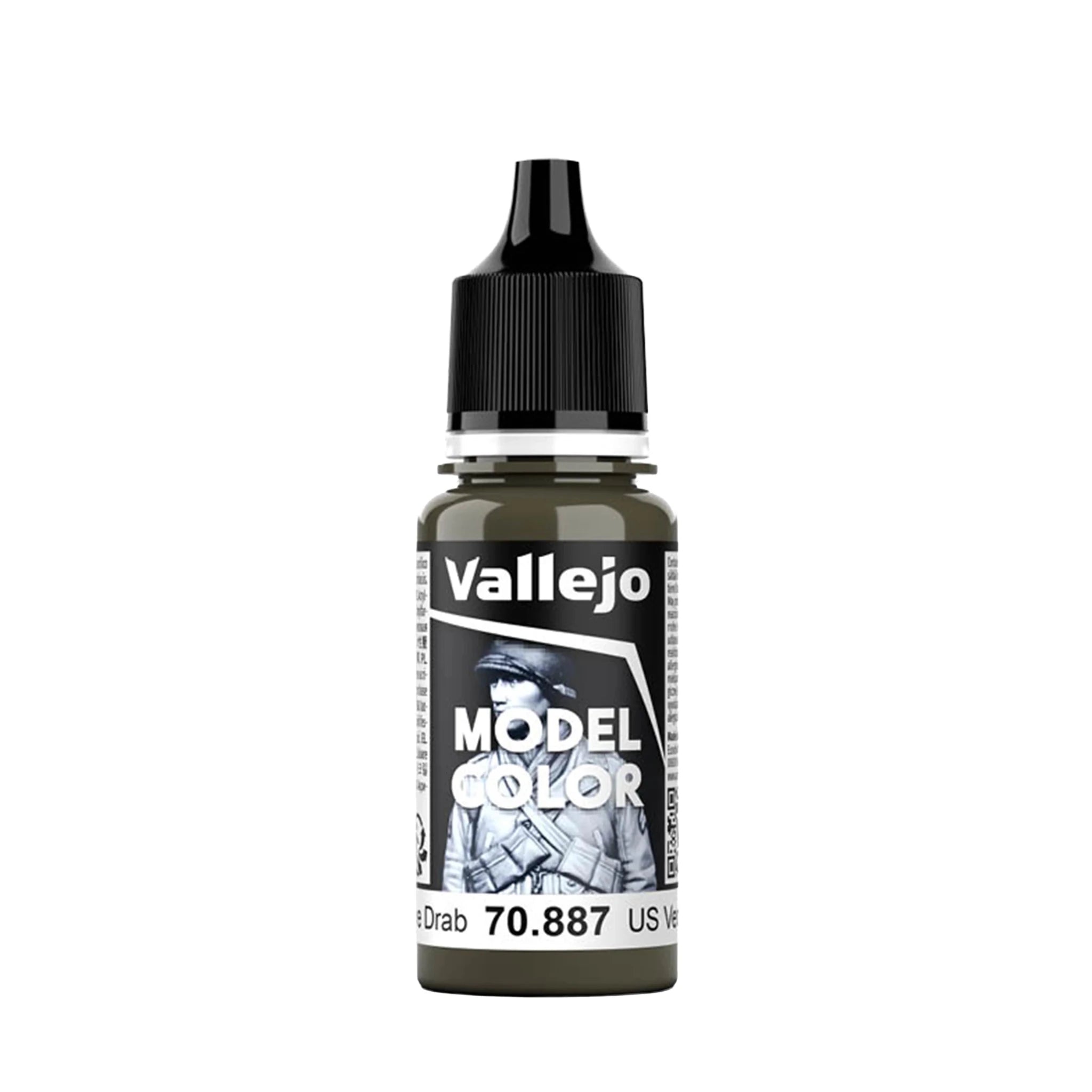 Vallejo Model Color US Olive Drab FS34088 17ml Acrylic Paint - Battle Born Hobby