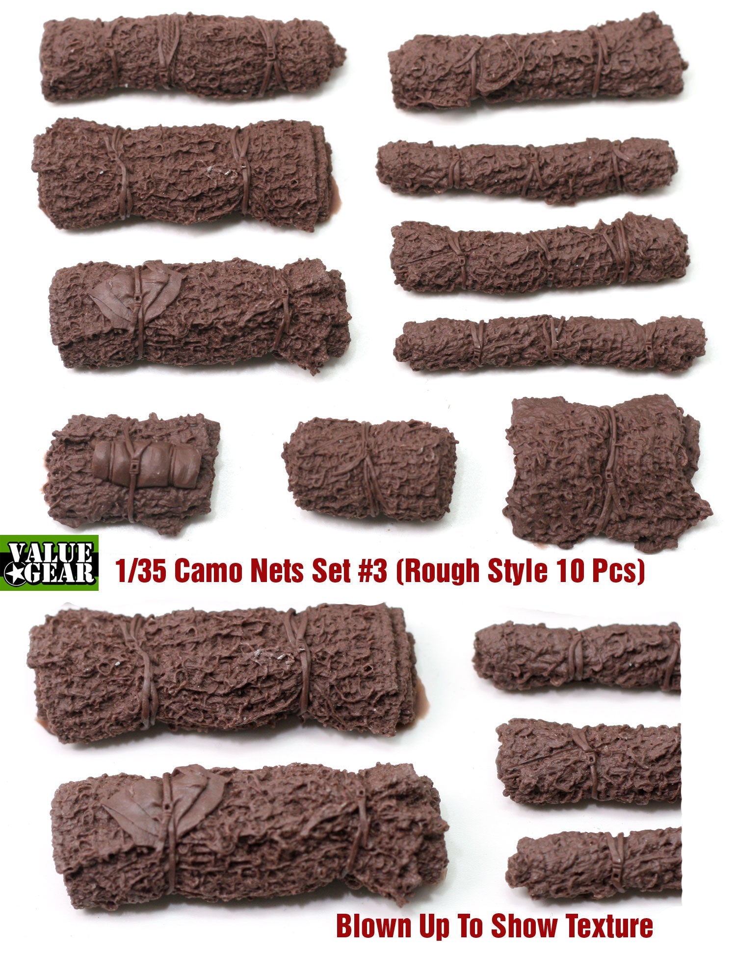 Value Gear 1/35 Camouflage Nets Set 3 - Battle Born Hobby