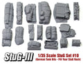 Value Gear 1/35 German Tank Bits 1 (16-Piece Resin Detail Set) - Battle Born Hobby