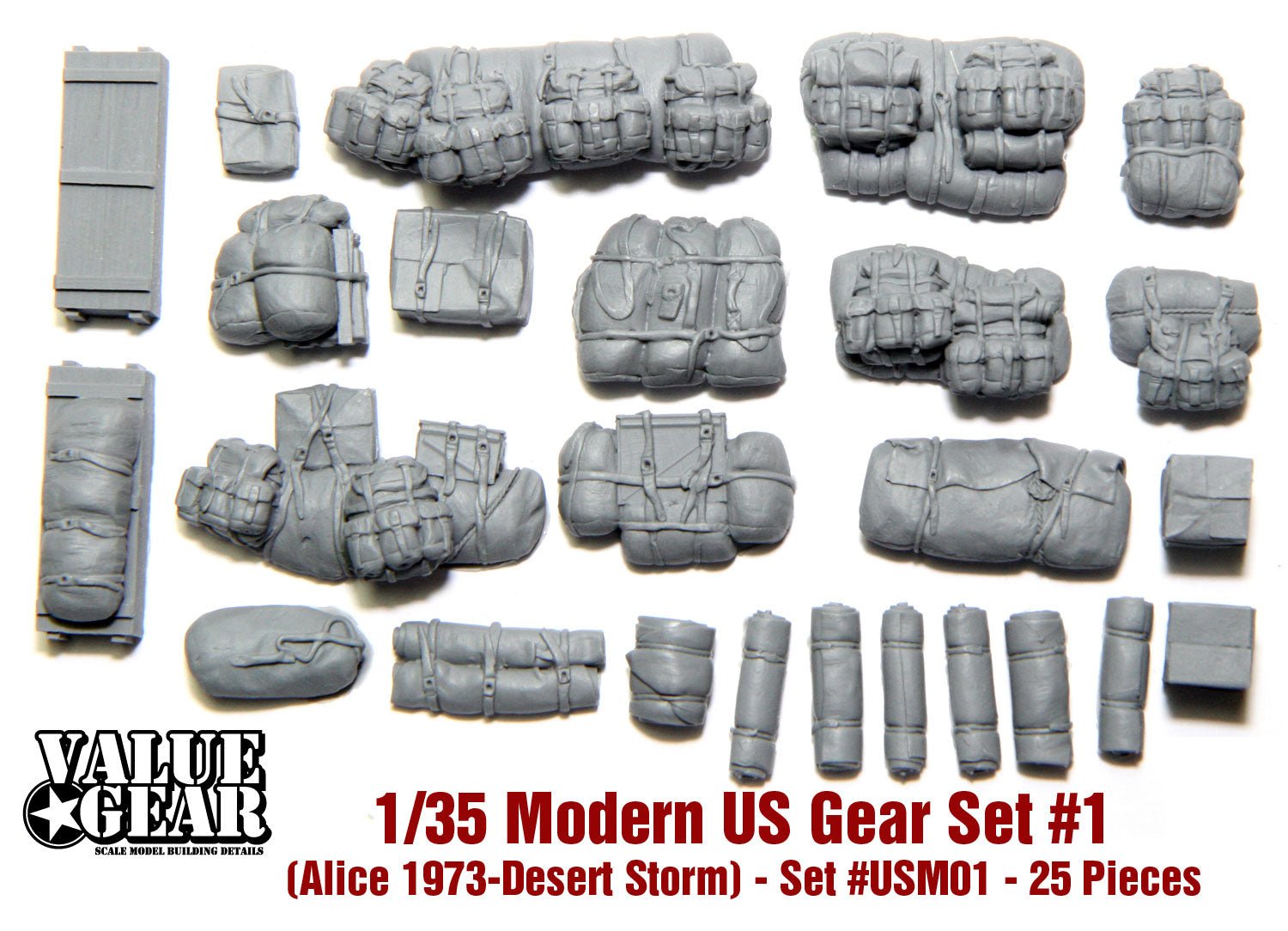 Value Gear 1/35 Modern USA Gear 1 – ALICE Packs (1973–1995) - Battle Born Hobby