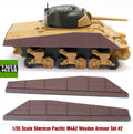 Value Gear 1/35 Pacific Sherman M4A2 Wood Panel Armor Set 2 - Battle Born Hobby