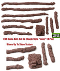 Value Gear 1/35 Rough Style Long Camouflage Nets Set 4 (10-Piece) - Battle Born Hobby