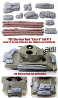 Value Gear 1/35 Sherman Easy Eight Engine Deck Set 16 with Logs - Battle Born Hobby