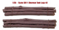 Value Gear 1/35 Sherman Logs Set 2 - Battle Born Hobby