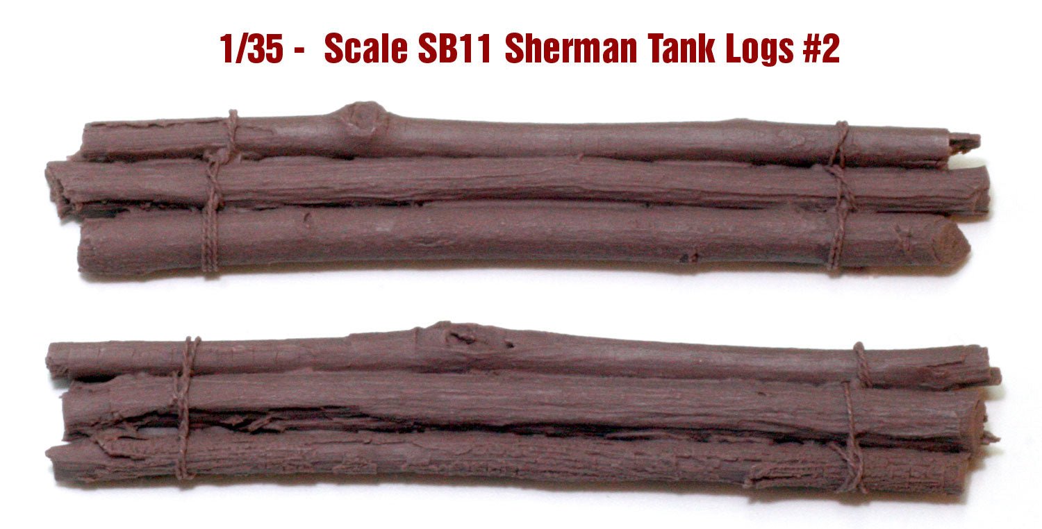 Value Gear 1/35 Sherman Logs Set 2 - Battle Born Hobby