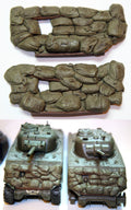 Value Gear 1/35 Sherman M4A3 Sandbag Fronts SB1 (2-Piece Set) for Tamiya M4A3 Kits - Battle Born Hobby