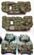 Value Gear 1/35 Sherman M4A3 Sandbag Fronts SB2 (2-Pack) for Tamiya M4A3 Kits - Battle Born Hobby