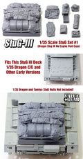 Value Gear 1/35 StuG III Set 1 for Dragon StuG III Kits (Without Engine Vent Caps) - Battle Born Hobby