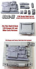 Value Gear 1/35 StuG III Set 2 for Dragon StuG III Kits (Without Engine Vent Caps) - Battle Born Hobby