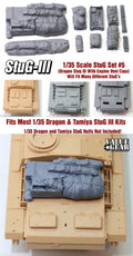 Value Gear 1/35 StuG III Set 5 for Dragon & Tamiya StuG III Kits with Engine Vent Caps - Battle Born Hobby