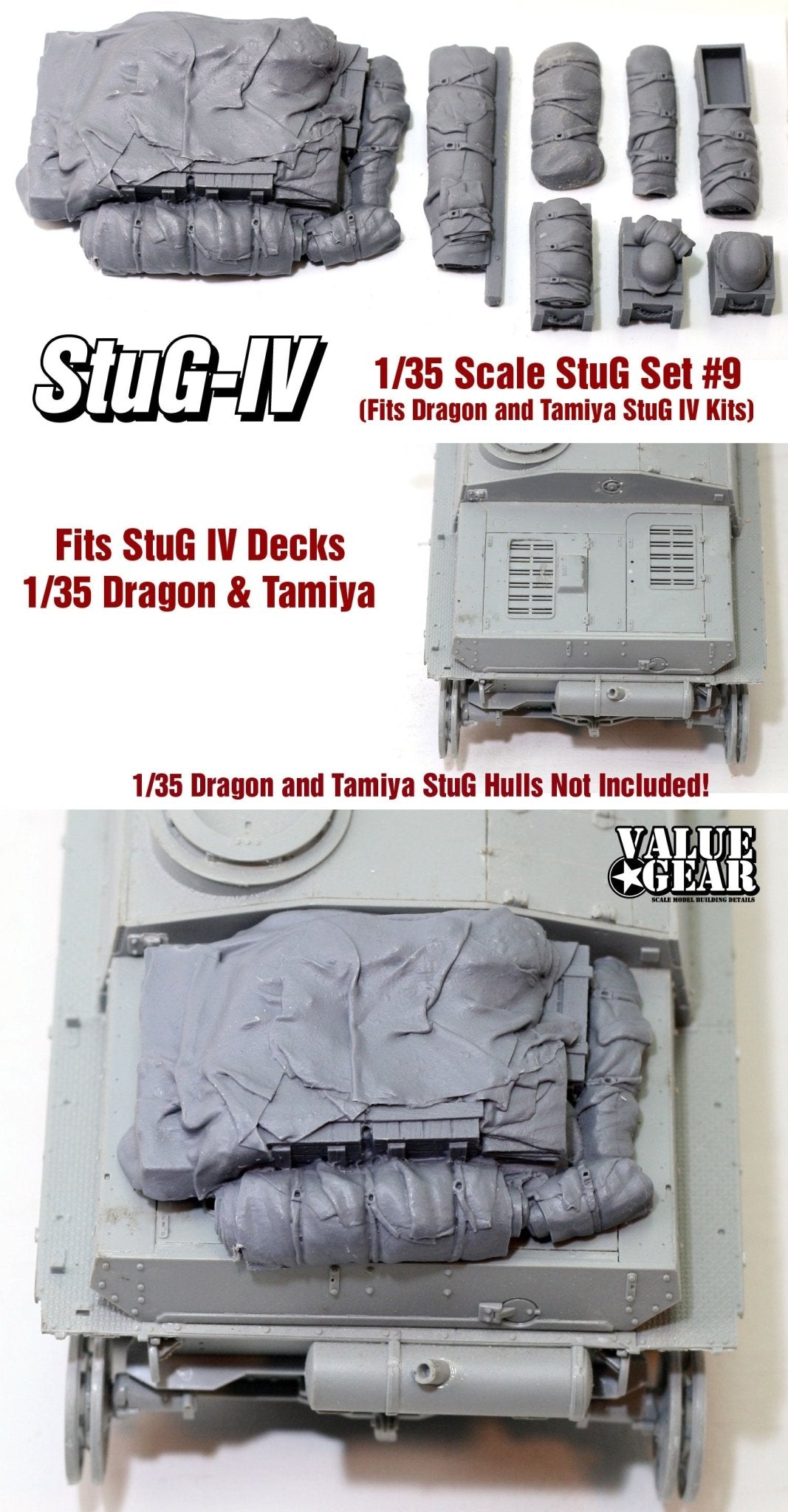 Value Gear 1/35 StuG IV Set 9 for Dragon & Tamiya StuG IV Kits - Battle Born Hobby