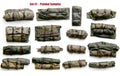 Value Gear 1/35 Universal Tents & Tarps Set 1 - Battle Born Hobby