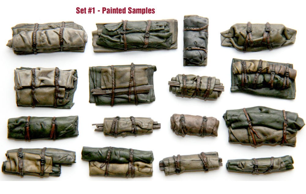 Value Gear 1/35 Universal Tents & Tarps Set 1 - Battle Born Hobby