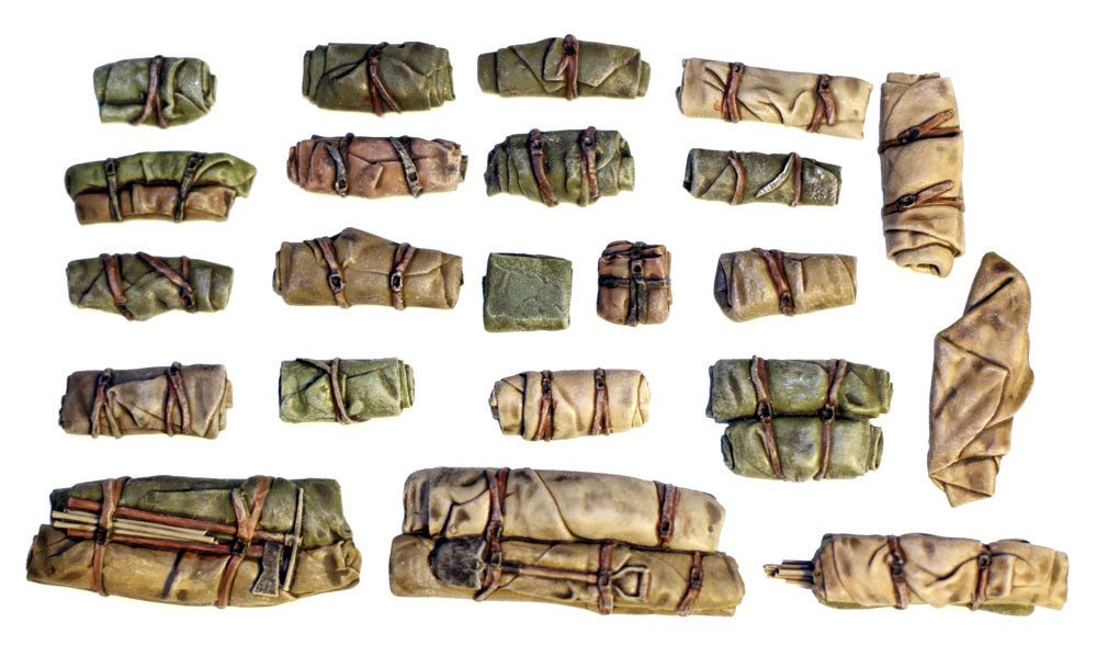 Value Gear 1/35 Universal Tents & Tarps Set 10 - Battle Born Hobby