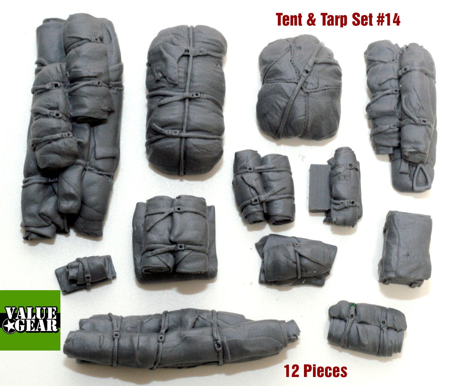 Value Gear 1/35 Universal Tents & Tarps Set 14 - Battle Born Hobby