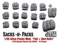 Value Gear 1/35 US ALICE Packs – Medium Full with Blankets & Ponchos (1973–1995) - Battle Born Hobby